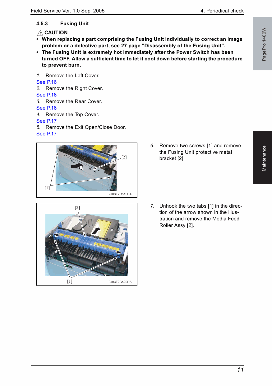 Konica-Minolta pagepro 1400W FIELD-SERVICE Service Manual-4